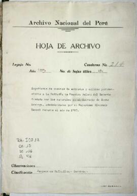 Comprobantes de cuenta