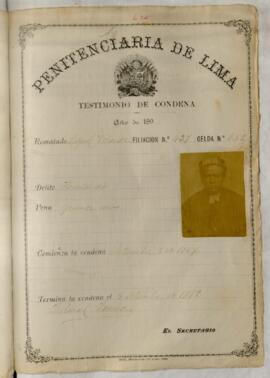 Testimonios de condena