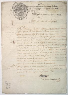 Testimonio de documentos