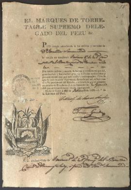 Nombramiento de teniente