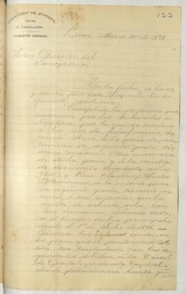 Testimonio de condena