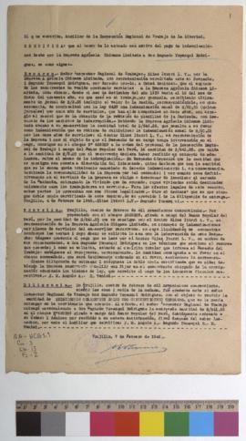 Certificado de indemnización