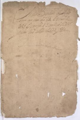 Protocolo notarial de Joseph de Altuna