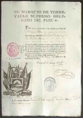 Nombramiento de teniente