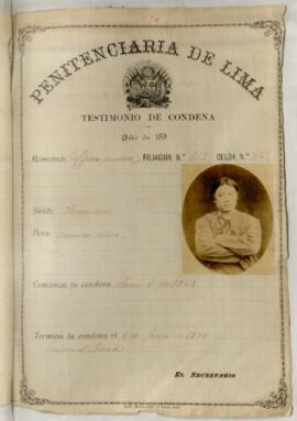 Testimonios de condena