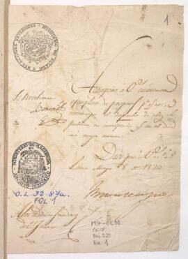 Remisión de pasaportes