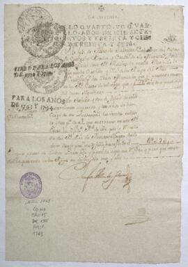 Certificación de partida en Libros Manuales de Caja Real