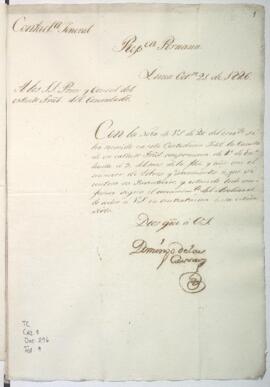 Recepción de cuentas del Tribunal del Consulado