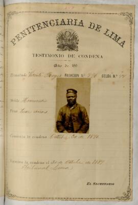 Testimonio de condena