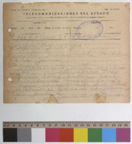 Envío de copia de factura de galletas y fideos, gastos administrativos