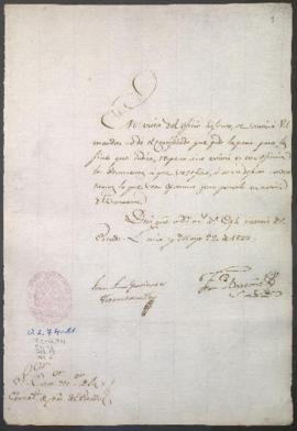 Remisión de certificado
