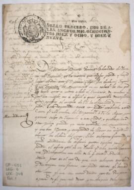 Separación de cargo