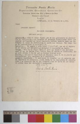 Entrega de papeles, pago de mercaderías, envío de harina y envío de duplicado de factura
