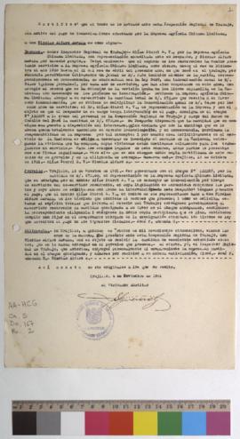 Certificado de indemnización