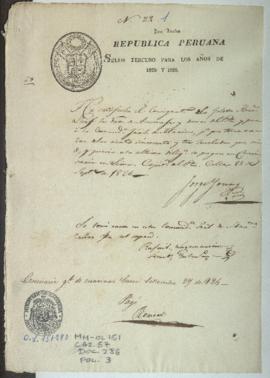 Solicitud de licencia de salida para barco