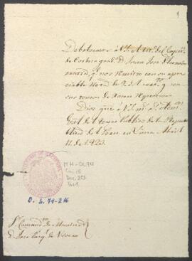 Remisión de título