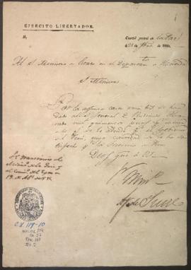 Remisión de carta