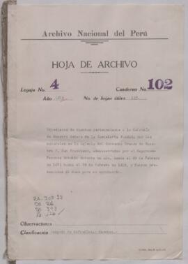 Aprobación de cuentas