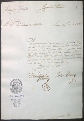 Recepción de cantidad de pesos