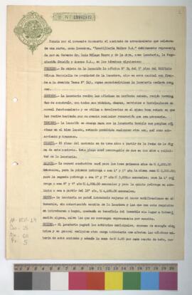 Contrato por arrendamiento de oficina.