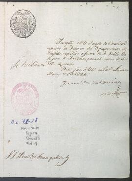 Remisión de título de contador de diezmos