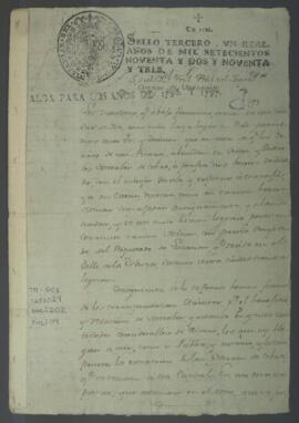 Establecimiento de diputación