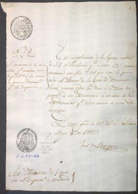 Recepción de expedientes