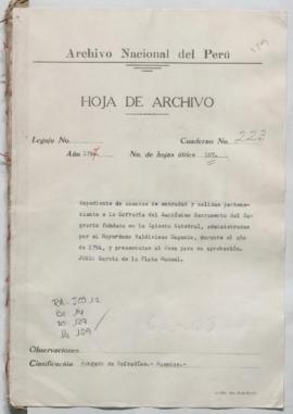 Cuentas de cargo y data