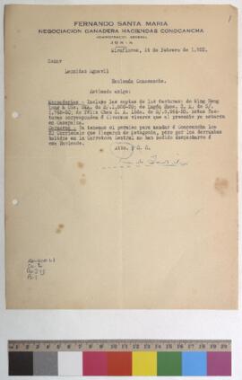 Envío de facturas y permiso de envío de carneros