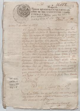 Entrega de escribanía