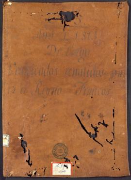 Libro de cargos de certificados