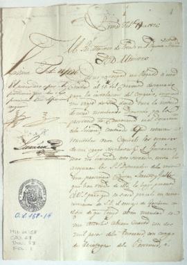 Solicitud de cantidad de pesos