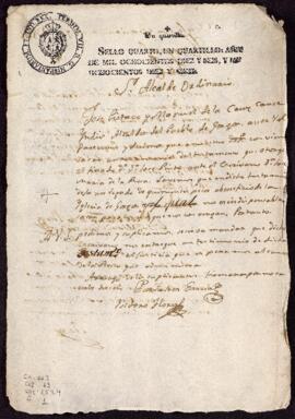 Entrega de testimonio