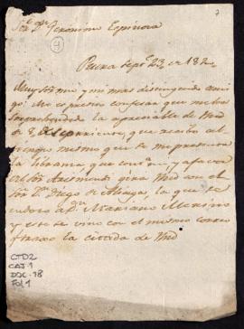 Recepción de carta y libranza