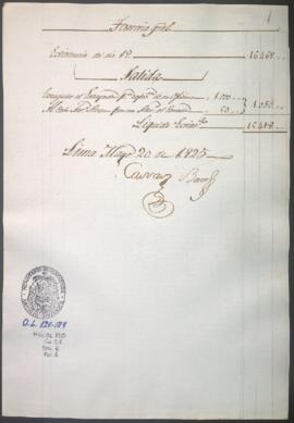 Razón diaria de ingresos y egresos