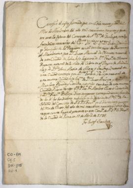 Expedición de certificado