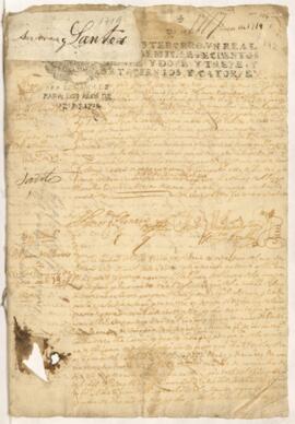 Protocolo notarial de Manuel Andrade y Santos