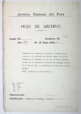 Cuentas de cargo y data