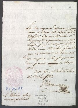 Remisión de dos impresos