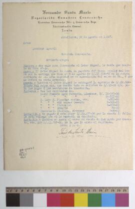 Pago a los servidores, envío de duplicados de facturas y pago de cemento