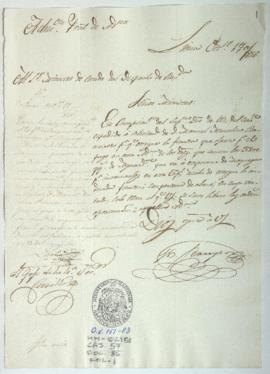 Otorgamiento de fianza