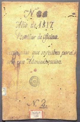 Libro de cargo de correspondencias