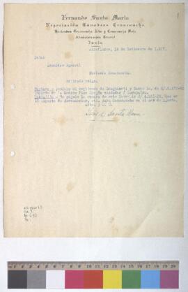 Envío de duplicado de factura de mercaderías y pago de cuenta