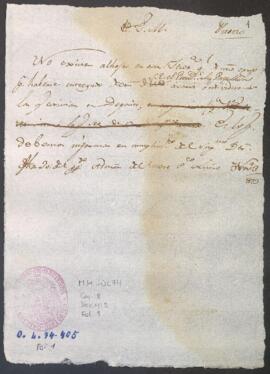 Existencia de alhajas