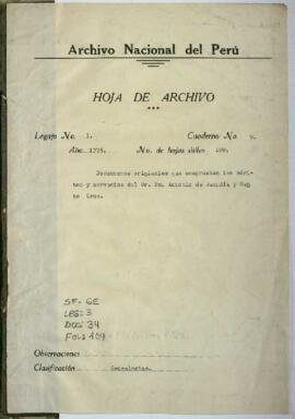 Méritos y servicios