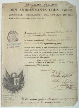 Nombramiento de Recaudador