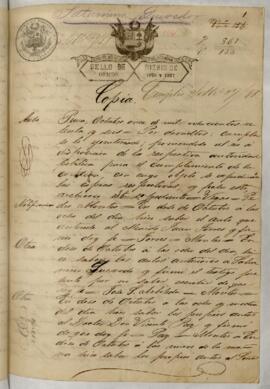 Testimonio de condena