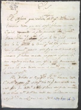 Solicitud de envío de documentos