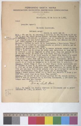 Envío y compra de maíz, envío de factura y crudo.