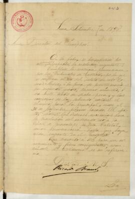 Testimonio de condena